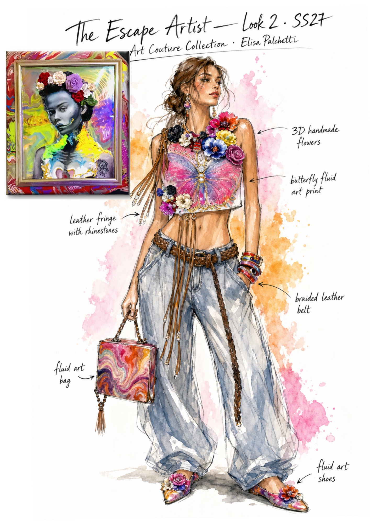 The Escape Artist Look 2 — Art Couture SS27