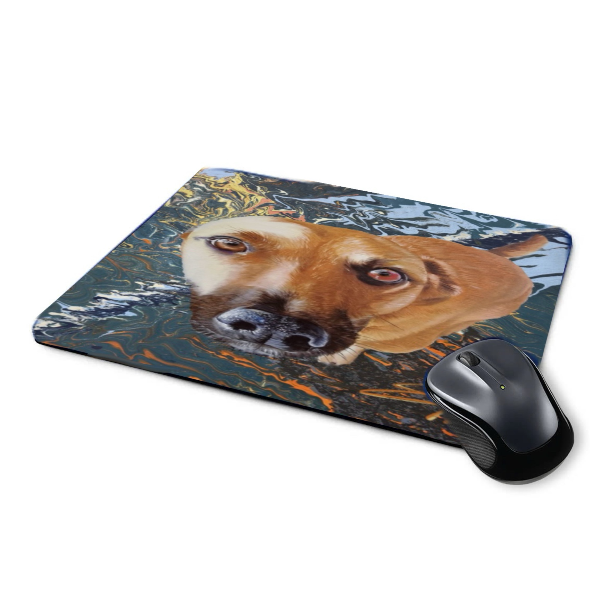 Mouse Pad with pet portrait
