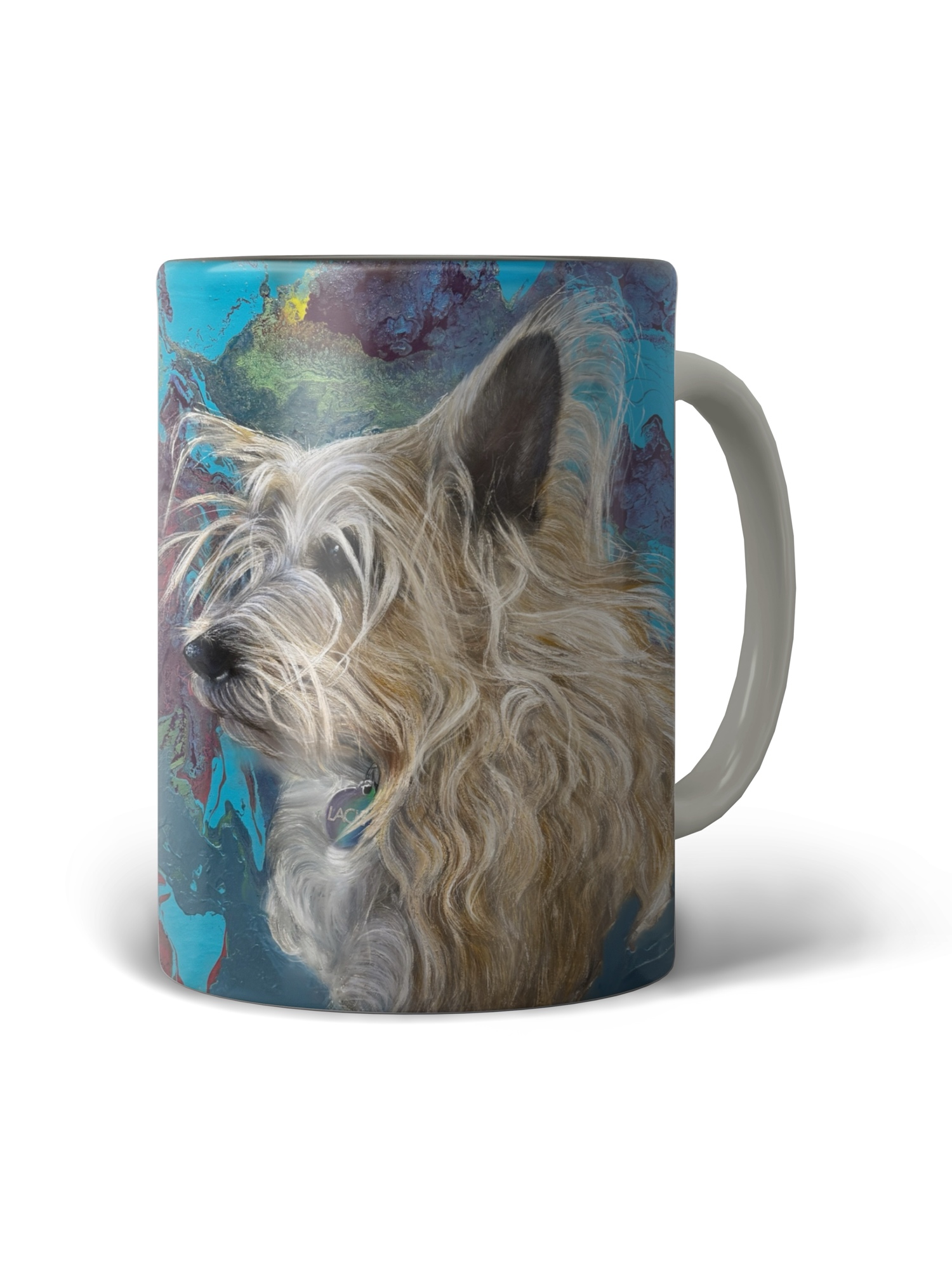 Coffee Mug with pet portrait