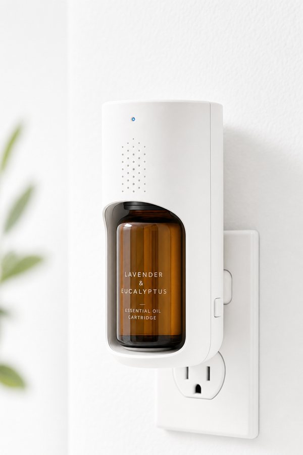 An automatic essential oil dispenser