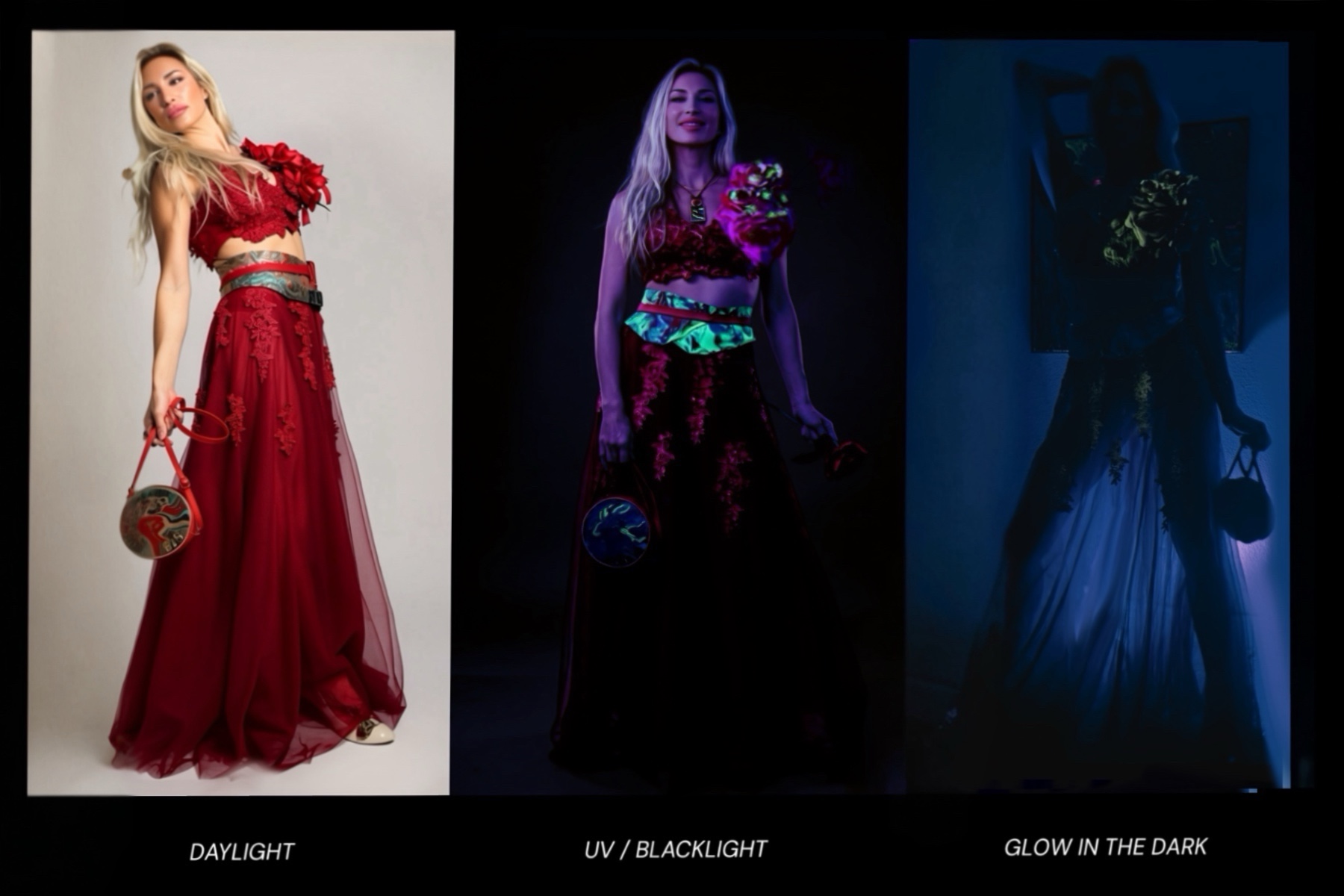 The New Beginning — Daylight / UV Blacklight / Glow in the Dark