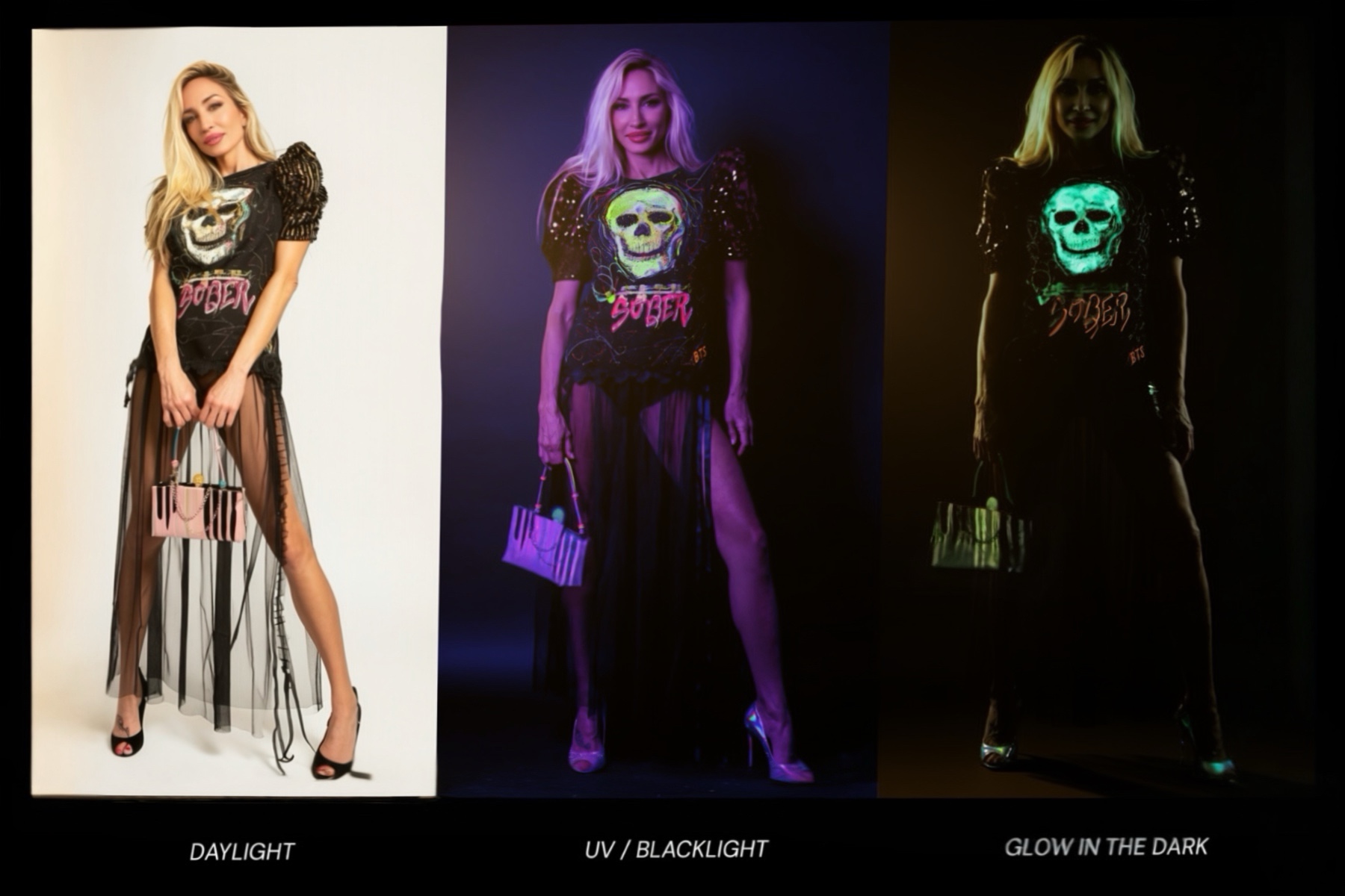 The Dark Cycle — Daylight / UV Blacklight / Glow in the Dark